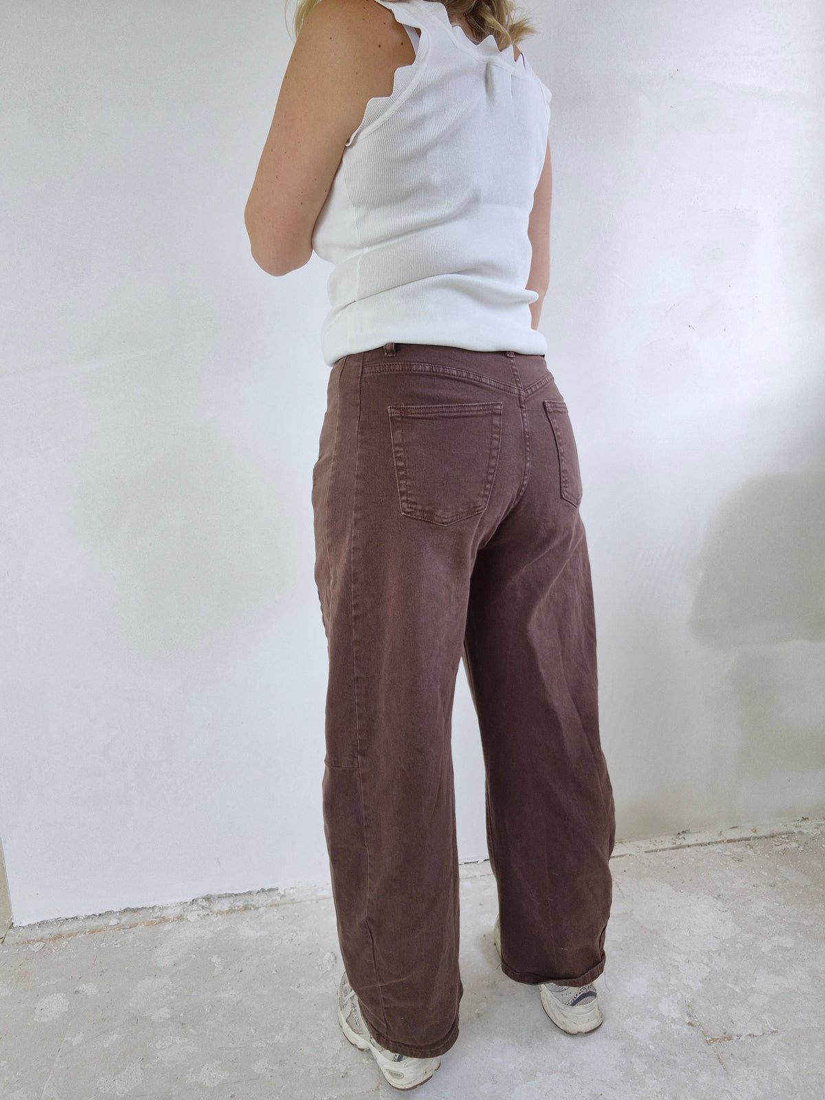 Barrel Jeans bruin