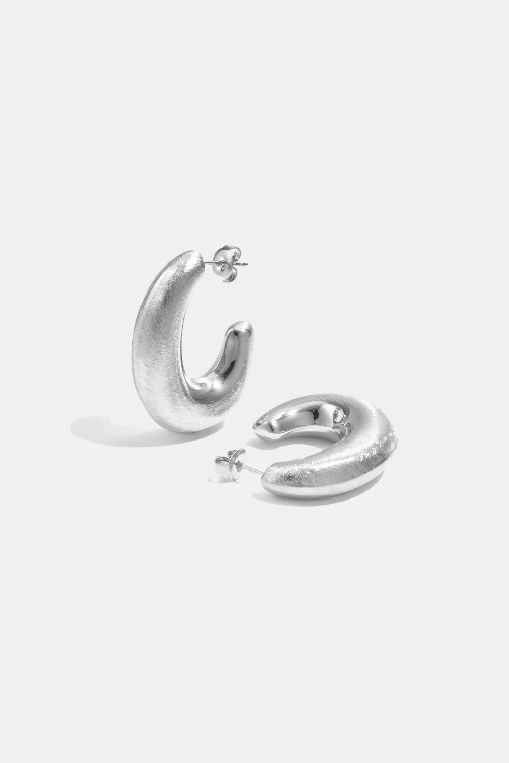 Oorbellen Lasso zilver