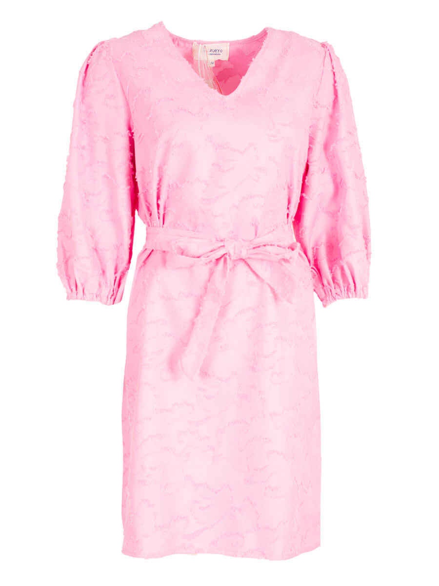 Jurkje met strik roze