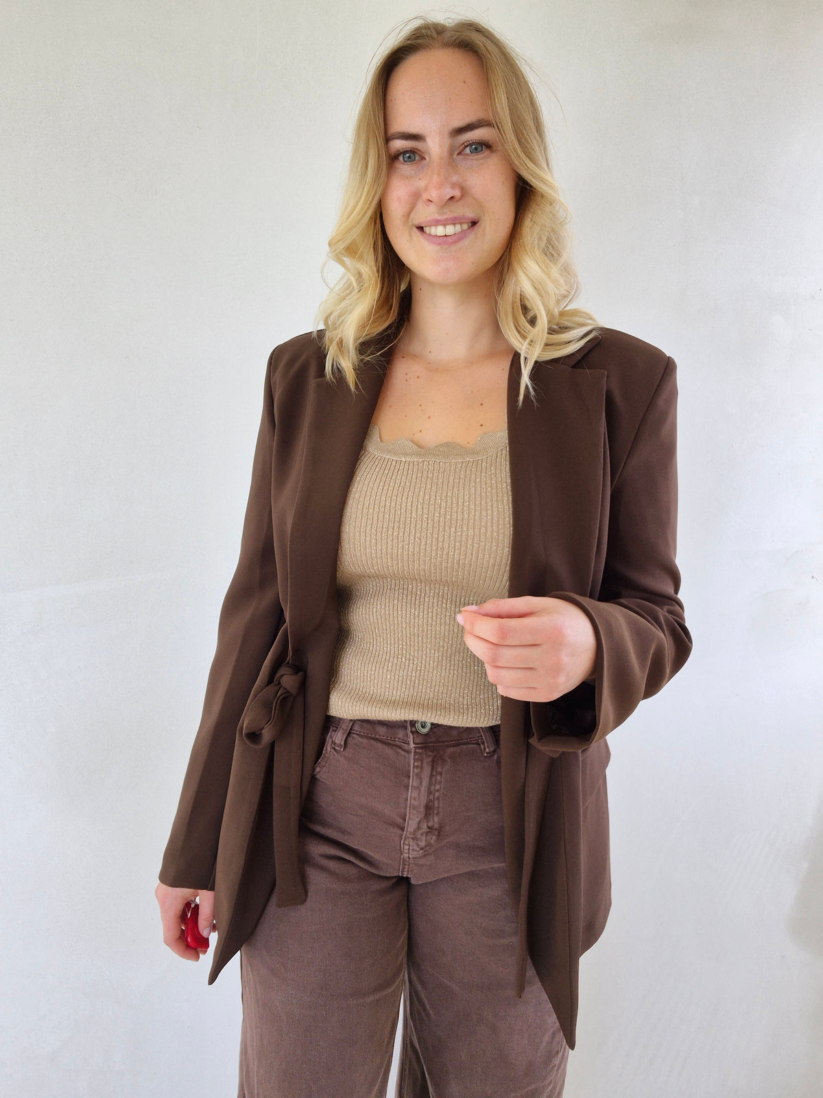 Blazer Sophie bruin