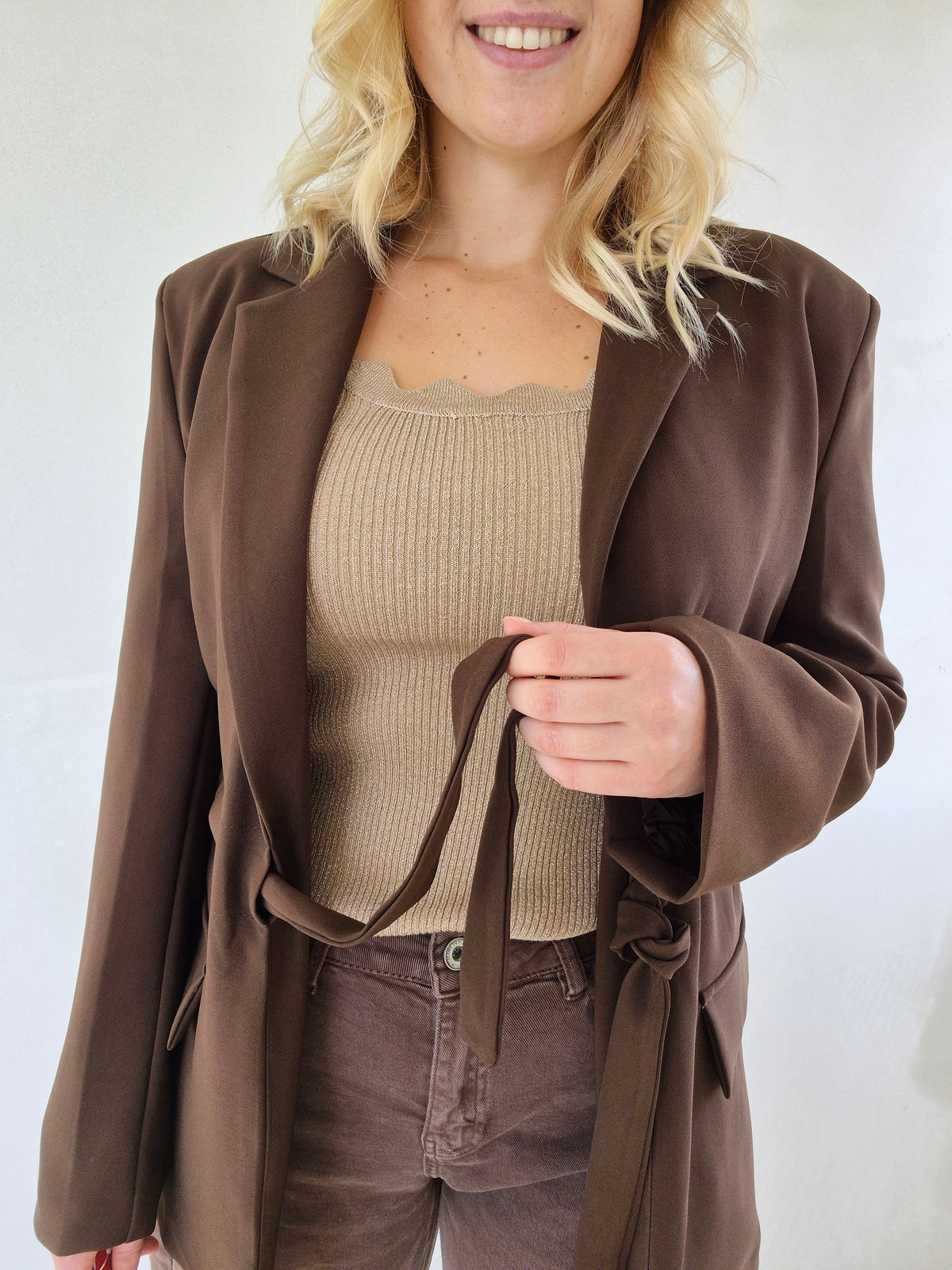 Blazer Sophie bruin