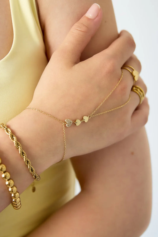Handchain Bella Goud