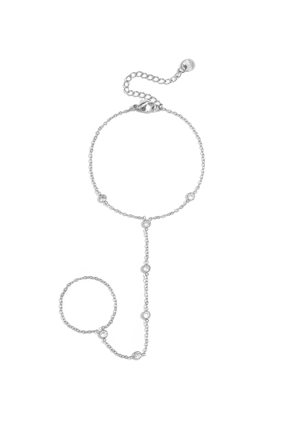 Handchain Emma Zilver