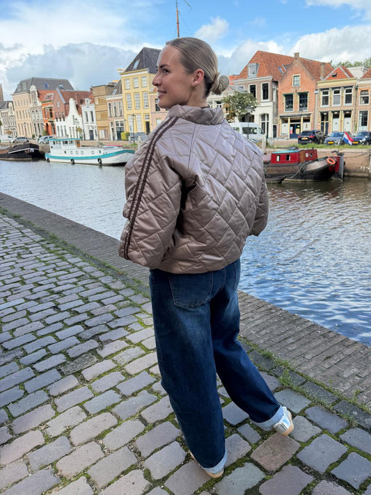 Jas Stripe Beige