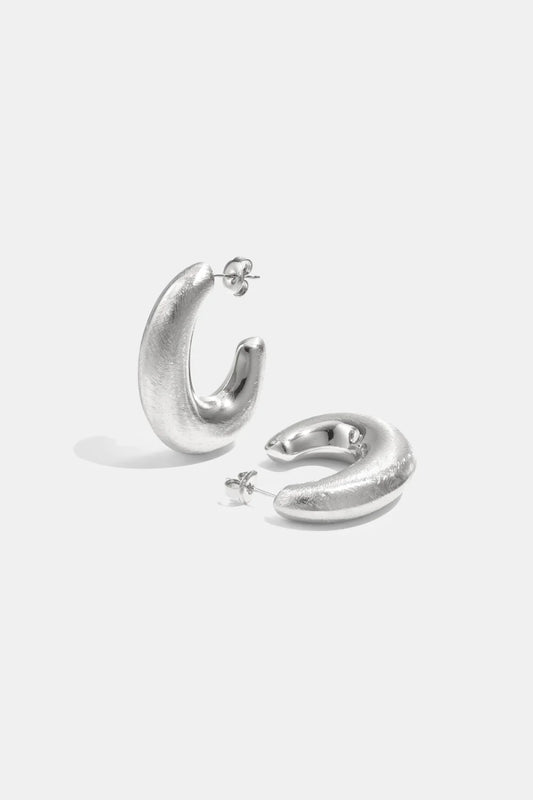 Oorbellen Lasso zilver