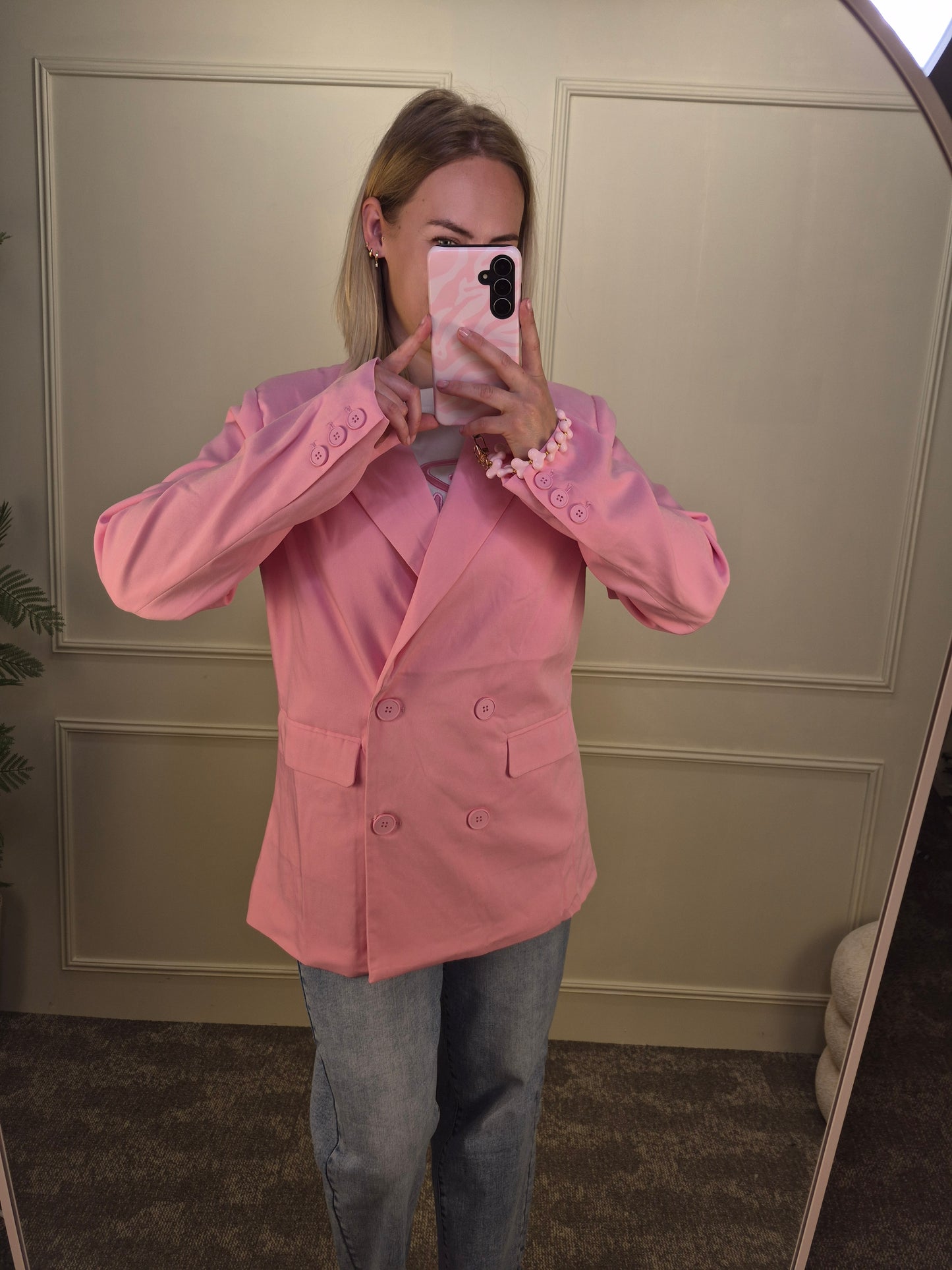 Blazer roze