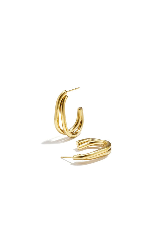 Oorbellen Floor goud